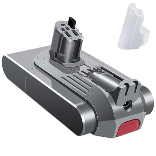 DTK Replacement for Dyson V11 Battery V15 SV15 SV16 SV22 Button Installation Style Handheld Cordless Vacuum Cleaner 25.2V (Not Fit for SV14 Fixing Styles with Screws)