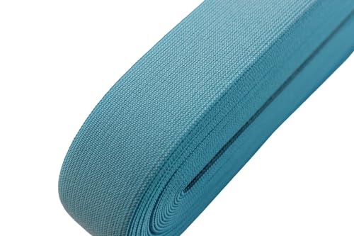 Bande élastique à coudre de qualité supérieure turquoise 3 cm - 4