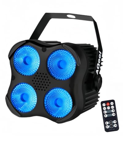 AQOOL Stage Par Lights, RGBW 4-in-1 LED Par Light...