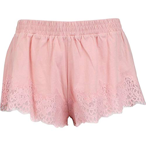 PUMA Fenty Lace Trim Sleepwear Shorts Silver Pink MD