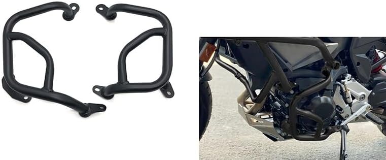 Engine Guard Crash Bars Motorcycle Upper Lower Engine Guard Crash Tank Bar Bumper Fairing Frame Protector for F900R for F900XR 2020 2021 Motorbike Crash Bar Bumper