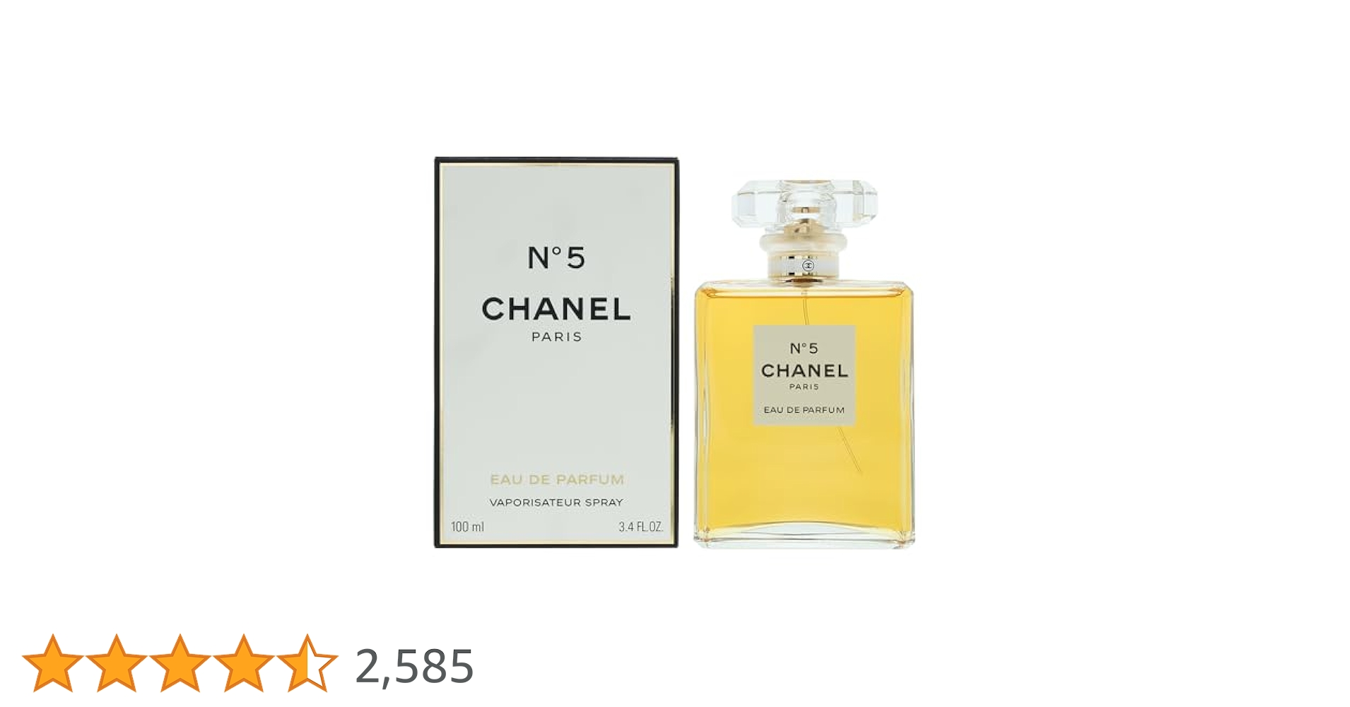 CHANEL N°5 Eau de Parfum セット 100ml 未開封品 N°5 EAU DE PARFUM SPRAY - 100 ml - Fragrance | CHANEL