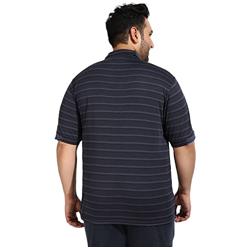 Image of CAHOOT Instafab Plus Men's Polo Neck Half Sleeve Regular Fit T-Shirt for Casual Wear | Modern Clothing T-Shirt Crafted with Comfort Fit and High-Performance for Everyday Wear