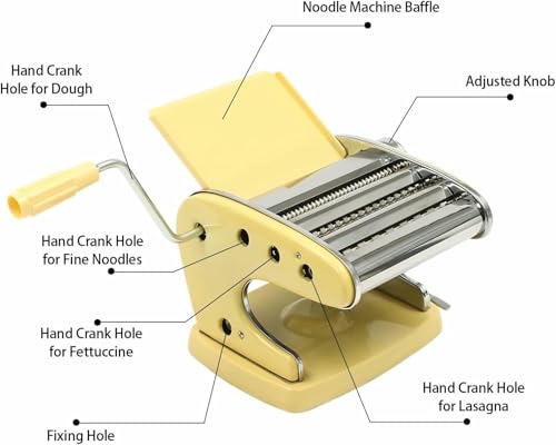 Machine à pâtes manuelle durable en acier inoxydable de qualité supérieure