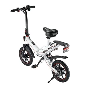 Mini Electric Bike 400W (Folding) (White)