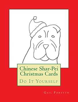 Paperback Chinese Shar-Pei Christmas Cards: Do It Yourself Book
