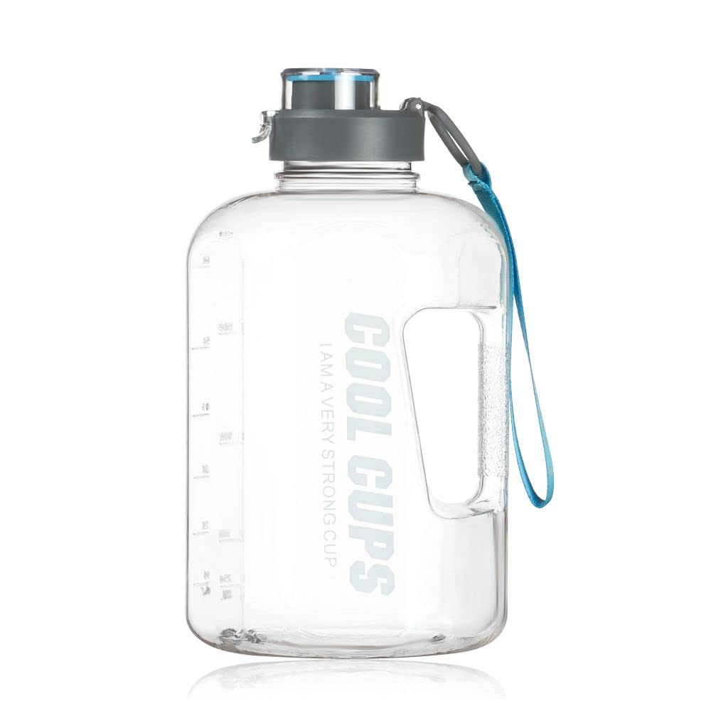 with Flip Straw Large Capacity Gym Accessories Bicycle Supplies Outdoor Sports Kettle Space Cup Water Bottle Plastic Cups