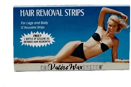 Valere Wax Hair Removal Strips (Legs and Body)