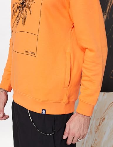 Image of Amazon Brand - Symbol Men Cotton Rich Light Weight Crew Neck Sweatshirt (Regular Fit)