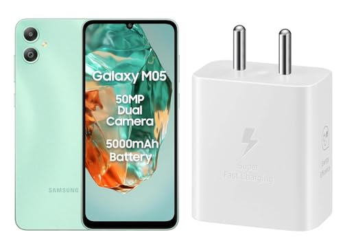 Image of Galaxy M05-25W Fast Charger Adapter,Compatible with Galaxy A16|F16|M16|A06, F06|M06|A15|F15|M15|F05|M05|M35|F35|A35|A14|F14|M14|5G, 25-watt Charging Adapter
