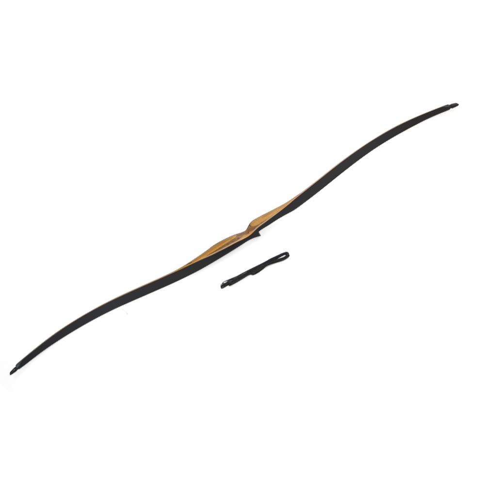 54" Arco ricurvo con frecce 10-35 libbre Longbow Tradizionale Fatto a Mano Caccia con L'Arco per la Pratica del Bersaglio all'aperto Mano Destra