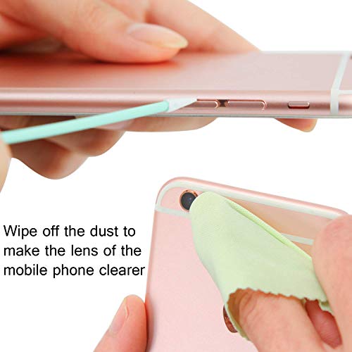 Aneco 100 Pack Cell Phone Cleaning Kit Cleaning Swab Kit Brush Set USB Charging Port Headphone Jack Cleaning Kit Compatible with iPhone, iOS Android, Cell Phone, Electronics Cleaner