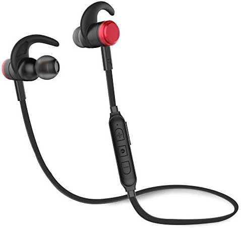 Bluetooth Earphones, Wotmic Wireless 4.1 in-Ear Magnetic Earbuds Sports Headphones with Mic, AptX Stereo, 6 Hrs Playtime, IPX4 Waterproof, CVC 6.0 Noise Cancelling Microphone for Sports & Workout