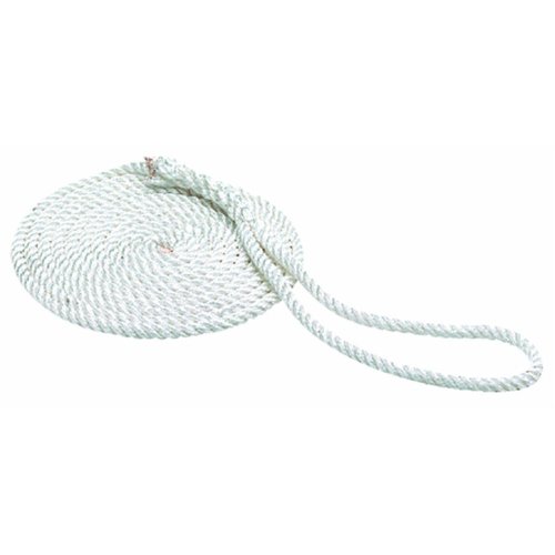 Boating Accessories New SEACHOICE Nylon Dock LINE WH 3/8X25 Clam SCP 42531