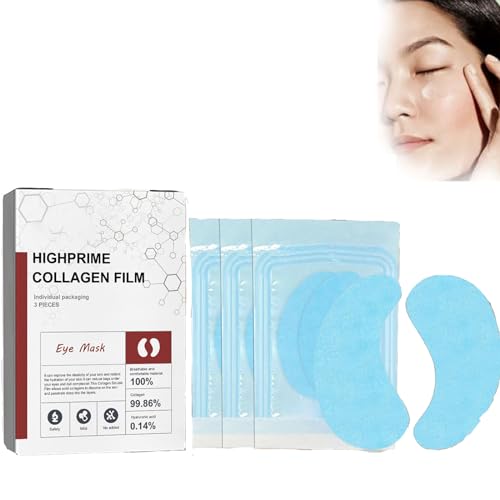 cookx Skynpure-Collagen Films, Highprime Collagen Film for Face,Korea Highprime Collagen Soluble Film,Highprime Collagen Film Mask Reducing Fine Lines Wrinkles,1/3/5Pcs (1PCS)