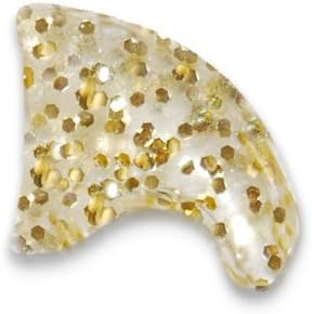 Nail Caps for Cats - Gold Glitter Sparkle! Medium - Original, Authentic Veterinarian Developed Safe & Effective Alternative to Declawing. Nail Caps Made in The USA. Accept No Imitations!