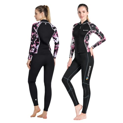 LayaTone Top de Traje de Neopreno 2mm con Cierre de Cremallera Anti-Jam YKK Aleación miniatura 6