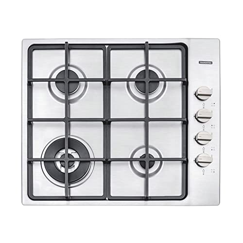 Cooktop Inox Square 4gx He Safe 60 Tramontina Inox