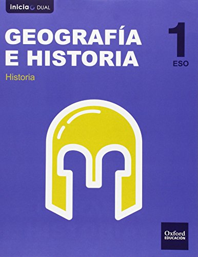 Portada de Inicia Geografia e Historia 1º ESO Libro del Alumno Pack Castilla Leon