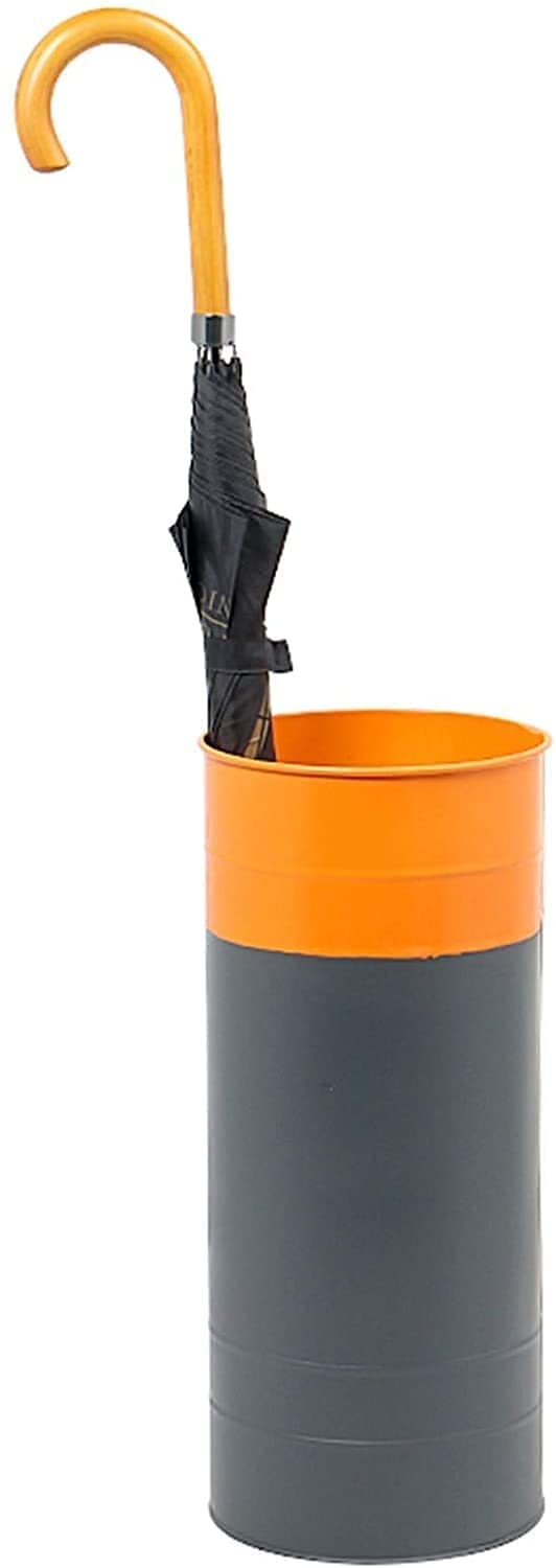 XDLEDMKIZ Umbrella Stand,Simple Metal Umbrella Stand,Umbrella Bucket with Drip Tray Hook,Space Saving