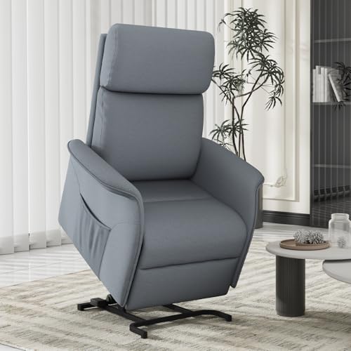 Power Lift Recliner Chair with Massage and Heat for Petite Elderl...