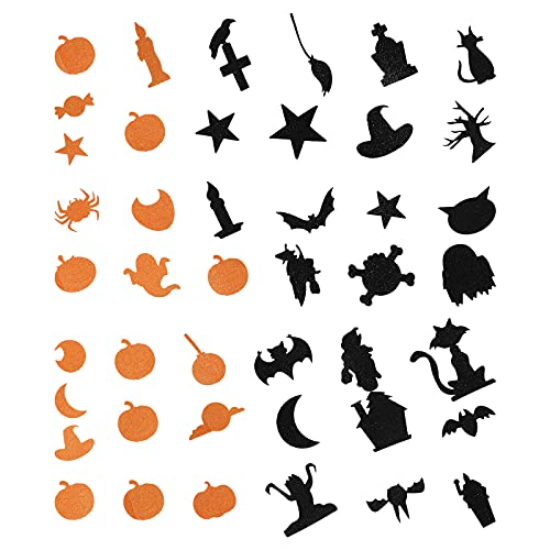 Kisangel 4 Sets Halloween Forth Stickers Bubble Post Thanksgiving Stickers ( willekeurige kleur ) - Image 4