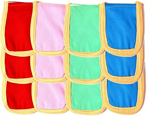 Image of Double Layered Cloth Water Filter Tap Covers, 12 Pieces | Big Size, Multicolour, For Home and Kitchen