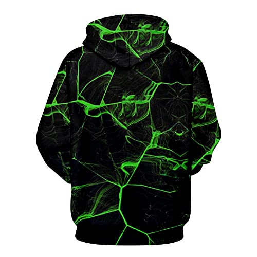 Ymosrh Men's Hoodies Graphic Pullover Long Sleeve Drawstring Casual Hooded Sweatshirts With Pockets, XXL-6XL2