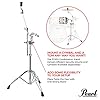 Pearl TC930 Tom/Boom Stand with New Gyro Lock, TH900S, New Uni-Lock and CH930 #2