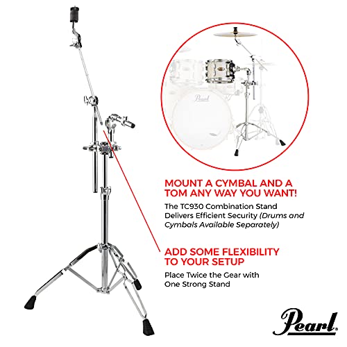 Pearl Tc930 Tom/Boom Stand With New Gyro Lock, Th900S, New Uni-Lock And Ch930 #TOP2
