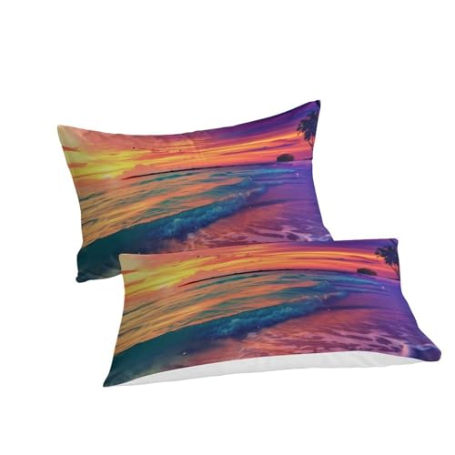 Parure de lit microfibre douce 200x200 cm avec fermeture éclair de qualité - 3