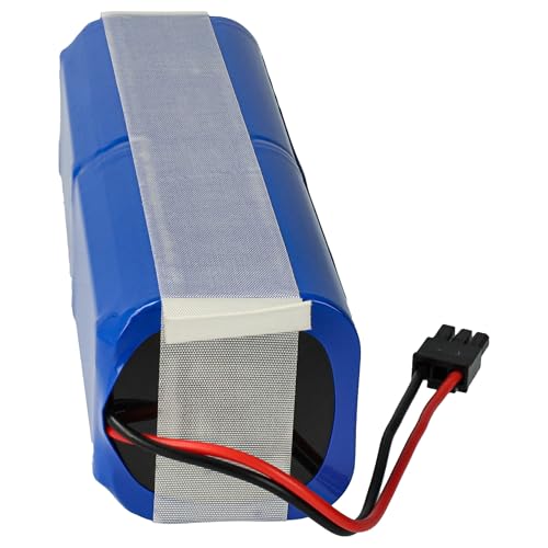vhbw 1x Akku kompatibel mit Eufy RoboVac X8 HYBRID, X8, T226X, X8 Pro SES, X8 Pro, X8 HYBRID White Saugroboter (5200 mAh, 14,4 V, Li-Ion)