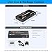 J-Tech Digital HDMI Splitter 1 in 2 Out 4K@60Hz, 1x2 HDMI Splitter for Duplicate/Mirror Screen 4K to 1080P Downscaling Function 3 EDID Settings (JTECH-SP12M18G)