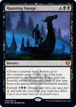 Magic: The Gathering - Haunting Voyage - Foil - Kaldheim
