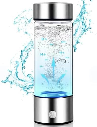 Hydrogen Water Bottle Generator, Up To 9000 Ppb Hydrogen Bottle Water Ionizer With Spe/pem Technology, 3-in-1 Portable Universal Adapter And Refreshin - View #13