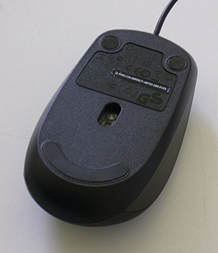 New Genuine Dell 09Rrc7 Ms111-L Optical Usb Wired Scroll Mouse Mice Look Black #TOP3