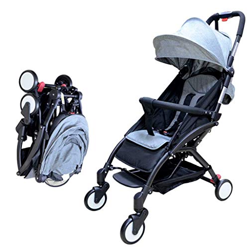 Reissysteem Kinderwagens Kan Zitten Liggende Kinderwagens Lichtgewicht Draagbare Opvouwbare Paraplu's Buggies… - Afbeelding 4