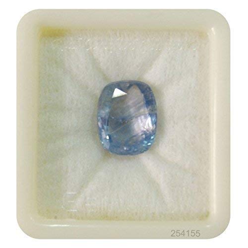 Saphir bleu de Ceylan Neelam 5.42 carats pierre précieuse naturelle pour femme