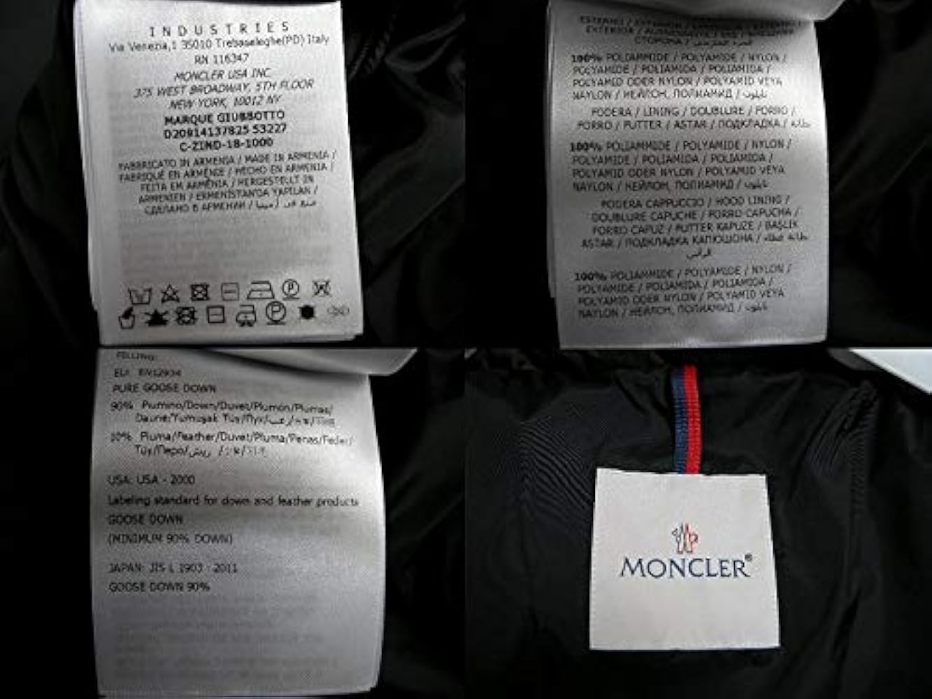 Amazon | [モンクレール] MARQUE マルク メンズ ファー付きダウン