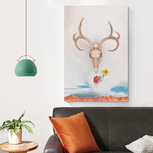 Toile Georgia O'Keeffe jour d'été pour décorer grand mur - 4