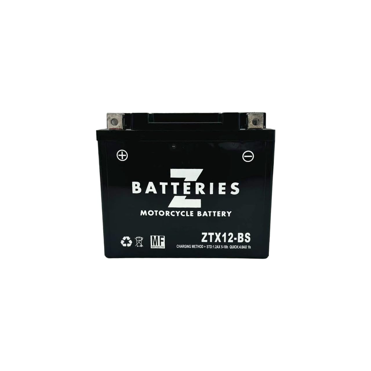 Amazon | Z BATTERIES バイクバッテリー YTX12-BS ユアサ 互換 ZTX12