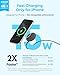Anker Zolo Magnetic Wireless Charger, 2-Pack Qi2 Certified 15W MagSafe-Compatible Wireless Charging Pad, for iPhone 17/16/15/14/13 Series, AirPods, and More (Not for Pixel, Adapter Not Included)