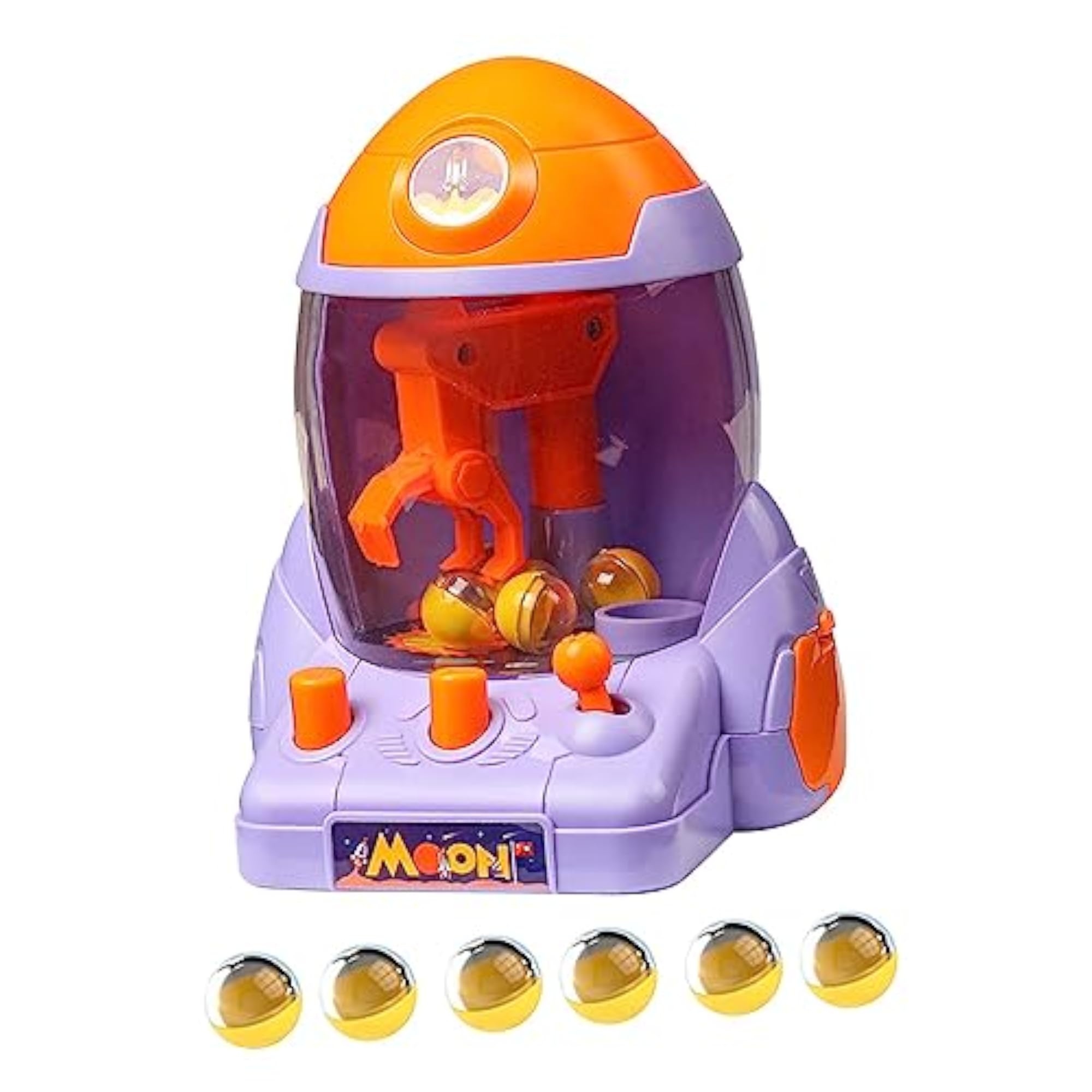 Kids Claw Machine Toy Novelty Hand Crank Grab Doll