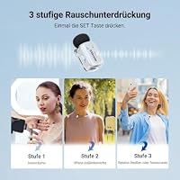 NEEWER KM19 Mini Lav Mikrofon kompatibel mit 18 Pro/Pro Max 17 16, Silber – Ansicht 4