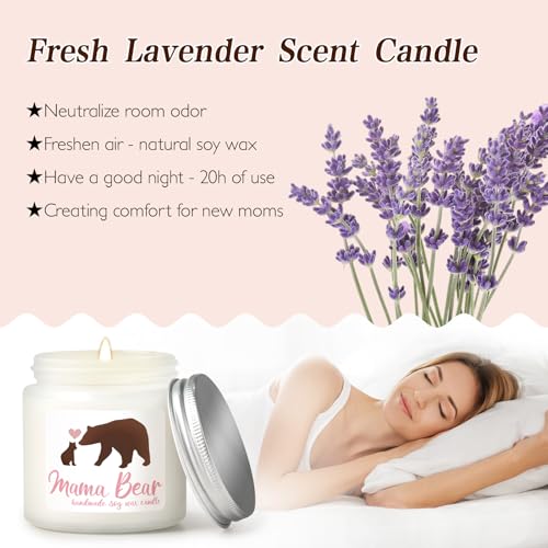 Image of New Mom Gifts for Women, 7pcs Pregnancy Gifts for Expecting Mom, Mother to be After Birth, First Time Care Package After Baby, Congrats on Postpartum Present with 16 oz Mama Glass Cup