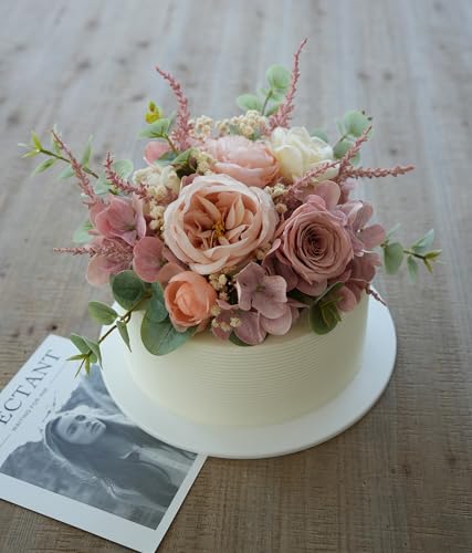 Adorno Floral para Tarta de Boda 7.87x7.87 pulgadas miniatura 6