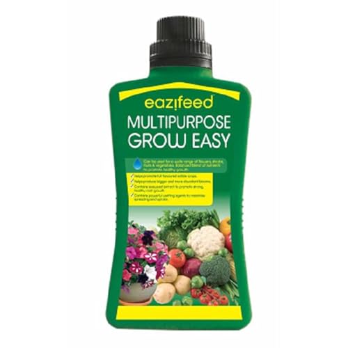 500ml Multi-Purpose Grow Easy/Feed for Tomatoes Liquid Flower Plant food fertiliser for Optimum Growth for Flowers, Shrubs, Fruits and Vegetables (Multi-Purpose Grow Easy)