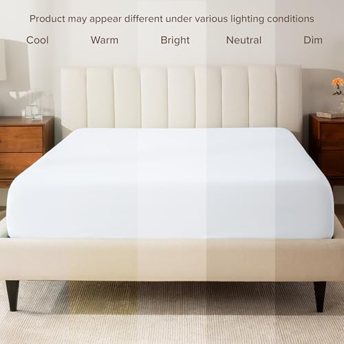 Bare Home Twin Extra Long Fitted Sheet thumbnail 9