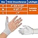 Willcom Thumb Wrist Brace Compression Sleeve (2 PCS) for Arthritis Pain Relief Protector Support, Soft Elastic Fabric Thumb Spica Splint Glove Liner for Women and Men -Fits Both Hands (Small)
