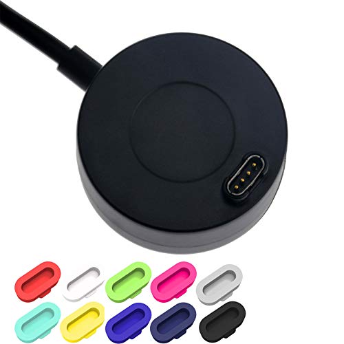 Chofit Charger Compatible with Garmin Vivoactive 3/3 Music, Replacement Charging Cradle Stand Dock Compatible with Garmin Forerunner 935/945/245/245 Music, Fenix 6 Series Smartwatch